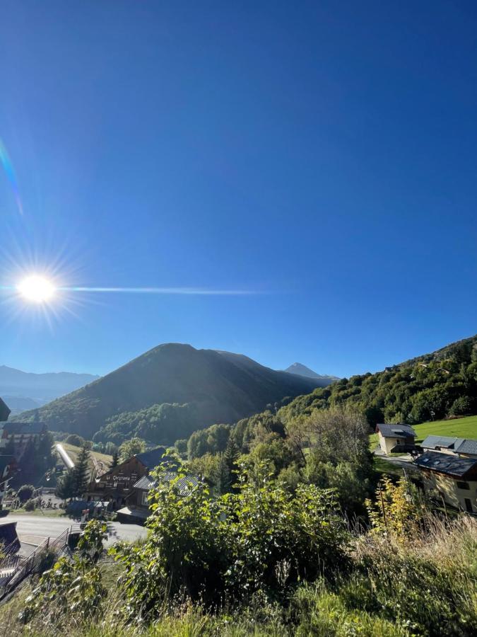 Appartement Plein Sud Cosy 6 Personnes Tres Bien Equipe ,Vue Splendide, Terrasse, Spacieux,Bien Situe, Randonnees,Ski Saint-Sorlin-dʼArves Eksteriør bilde