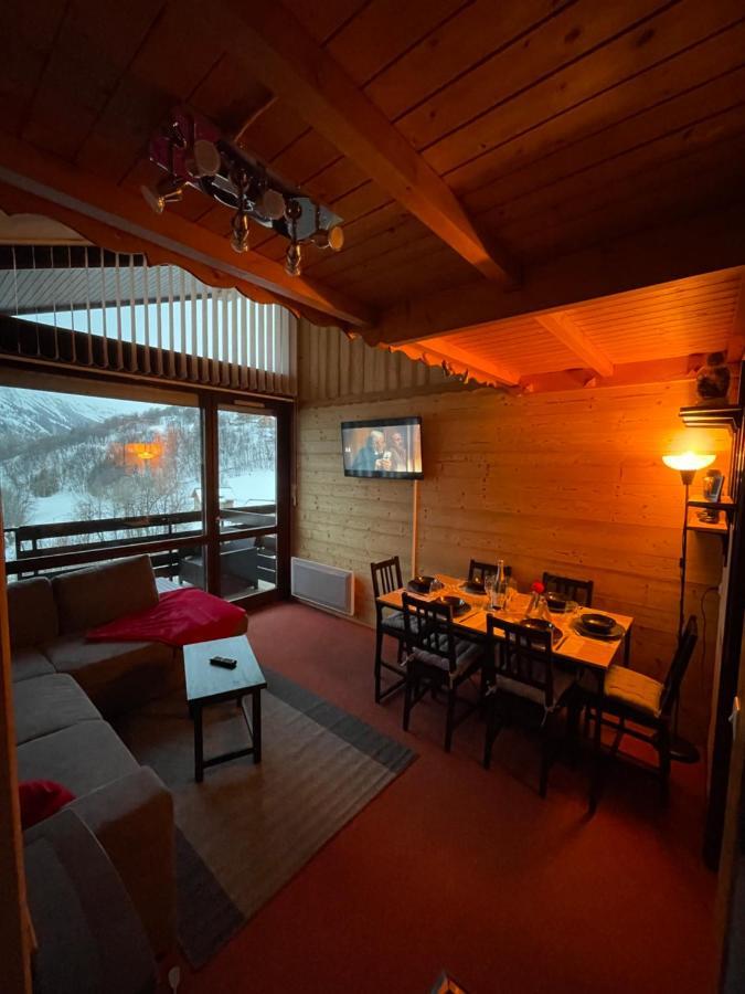Appartement Plein Sud Cosy 6 Personnes Tres Bien Equipe ,Vue Splendide, Terrasse, Spacieux,Bien Situe, Randonnees,Ski Saint-Sorlin-dʼArves Eksteriør bilde