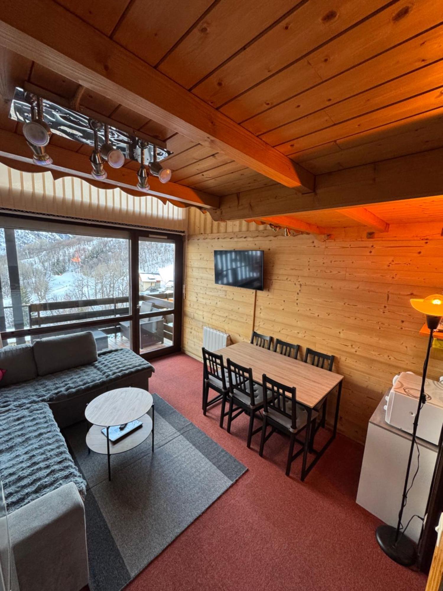 Appartement Plein Sud Cosy 6 Personnes Tres Bien Equipe ,Vue Splendide, Terrasse, Spacieux,Bien Situe, Randonnees,Ski Saint-Sorlin-dʼArves Eksteriør bilde